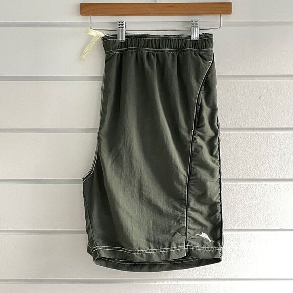 Tommy Bahama Relax Men’s Olive Swim Trunks Size XL - Picture 3 of 10